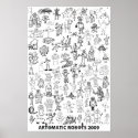 Artomatic Robots 2009 Poster 2 posters