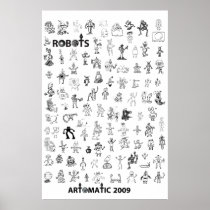 Artomatic Robots 2009 Poster 3