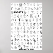 Artomatic Robots 2009 Poster 5