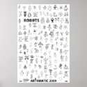 Artomatic Robots 2009 Poster 7 posters