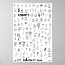 Artomatic Robots 2009 Poster 7