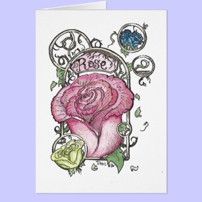 ArtPatient Roses Card by ArtPatient