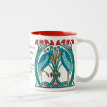 Arts and Crafts Cranes v1 mugs