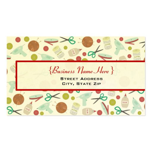4 000 Craft Business Cards And Craft Business Card Templates Zazzle Free Business Card Templates For Crafters