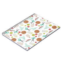 Arts & Crafts Themed Spiral Notebook