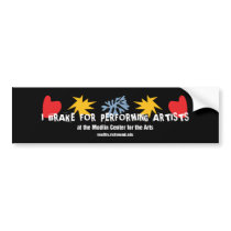 "Arts Lover" bumper sticker bumper stickers by modlinarts "Arts Lover" bumper sticker bumper stickers