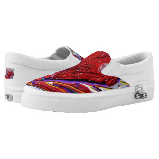 canvas shoes printed