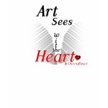 ArtSees with the Heartwear t-shirts