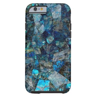 Artsy Abstract Labradorite Gems iPhone 6 Case