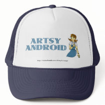 Artsy Android Hat by artsyandroid Artsy Android Hat