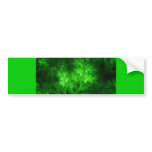 artsy_bright_green_trees bumper stickers