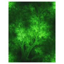 artsy_bright_green_trees flyer