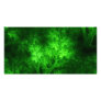 artsy_bright_green_trees customized photo card