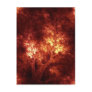 artsy_brown_trees post card