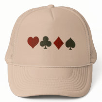 Artsy Card Symbols hats by JFlatN Artsy Card Symbols hats