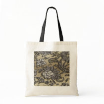 Artsy Embossed Black & Gold Flowers bags by AYellowRose Artsy Embossed Black & Gold Flowers bags