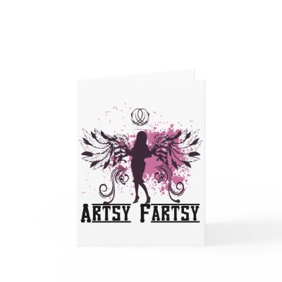 Artsy Fartsy Note Cards by artsyfartsyshops