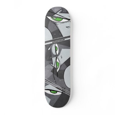 Artsy Foamy Skateboard by illwillpress