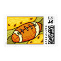 Artsy Football Postage Stamps by pacificsportsgifts Artsy Football Postage Stamps