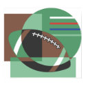 Artsy Football Poster posters by pacificsportsgifts Artsy Football Poster posters