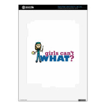 Artsy Girl Decal For iPad 3