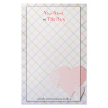 Artsy Heart Stationery by Customizables Artsy Heart Stationery