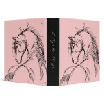 Artsy Horse Head Sketch binders