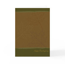 Artsy leafs-Thanksgiving cards