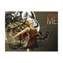 Artsy Me!!! postcards