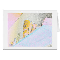 Artsy Objects on a Shelf cards