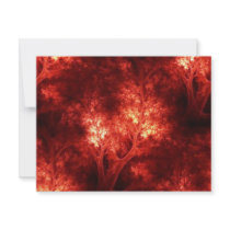 artsy_orange_trees invitations by CreativeColours artsy_orange_trees invitations