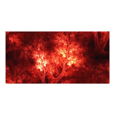 artsy_orange_trees photo greeting card by CreativeColours