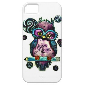Artsy Owl iPhone 5 Case