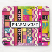 Artsy Pharmacist Gifts Mouse Pad