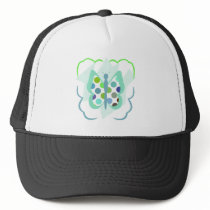 Artsy Polka Dot Butterfly Hat