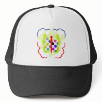 Artsy Polka Dot Butterfly Hat