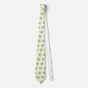 Artsy Polka Dot Butterfly Tiling Neck Tie