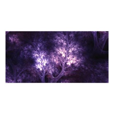artsy_purple_trees picture card by CreativeColours