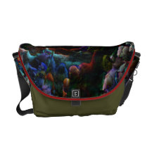 Artsy Rickshaw Messenger Bag