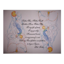 artwork 046, Father Sun, Mother EarthBrother Mo... Postcard