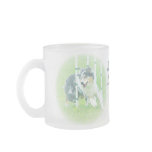 Artwork Australian Shepherd Agility Glass Mug