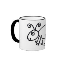 arty ant mug by ArtyAnts arty ant mug