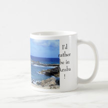 Aruba 082, I'd rather be in Aruba! Mug
