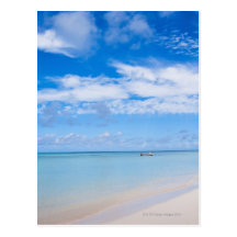 Aruba, beach and sea post card