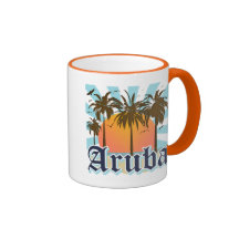 Aruba Beaches Sunset Mug