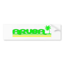 Aruba Bumper Sticker
