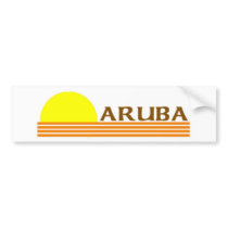 Aruba Bumper Sticker