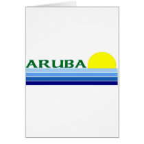 Aruba Greeting Card