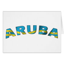 Aruba Greeting Card