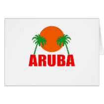 Aruba Greeting Card